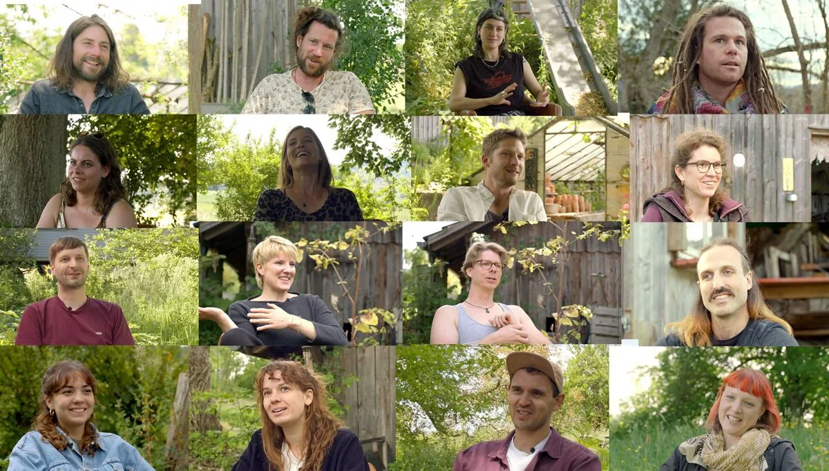 Porträts aus Interviews für den Dokumentarfilm über das Eidberger